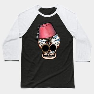 Fez Sugar Skull Baseball T-Shirt